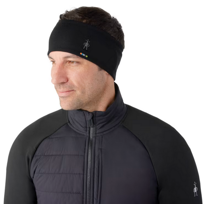 Merino 250 Reversible Headband - Black-Charcoal Heather