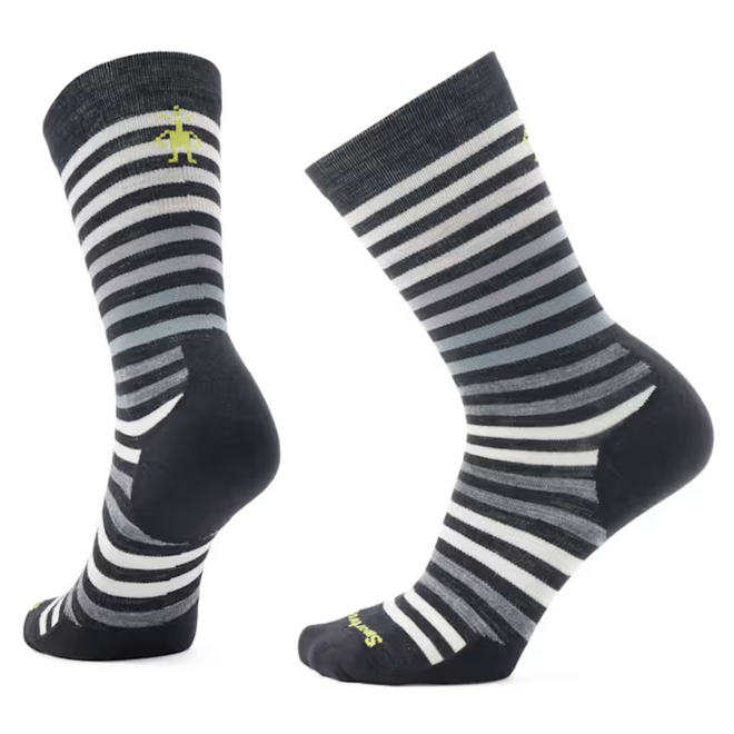 Everyday Spruce Street Crew Socks - Black-White