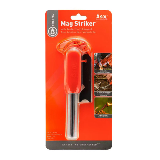 SOL Mag Striker with Tinder Cord