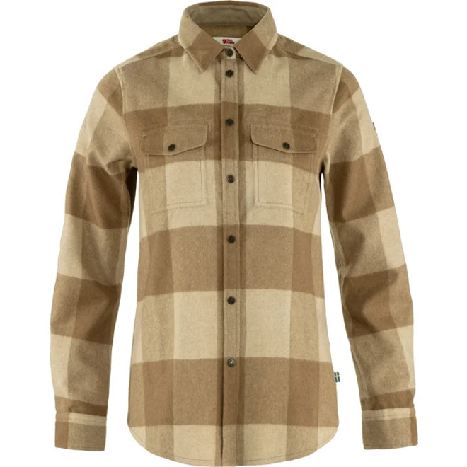 W's Canada Shirt - Buckwheat Brown/Light Beige