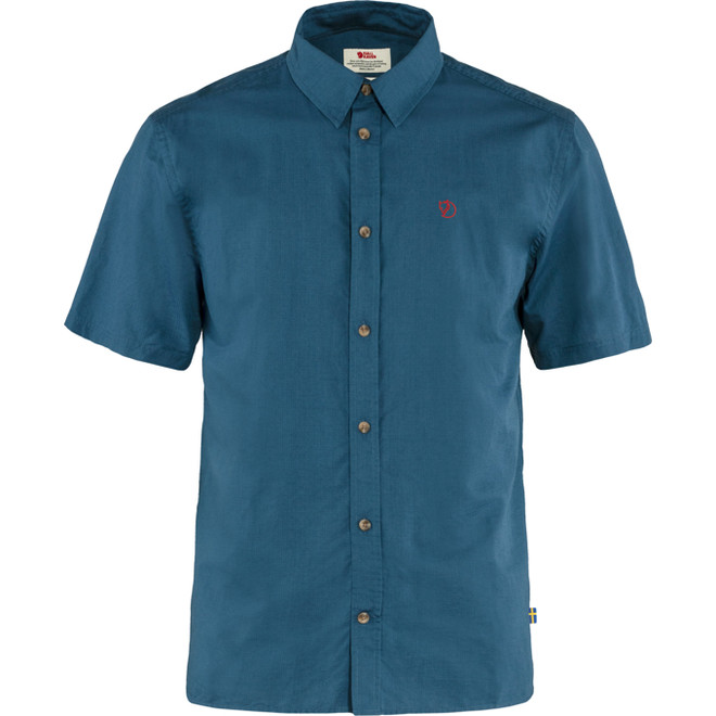 Men's Övik Lite Shirt Short Sleeve - Uncle Blue 
