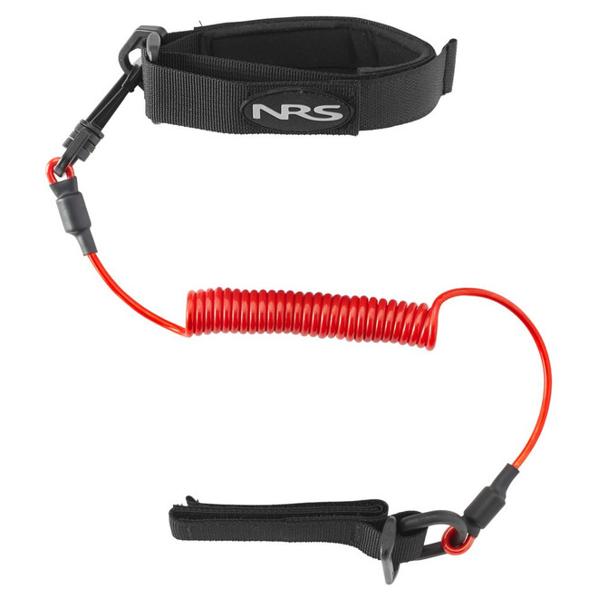 Coil Paddle Leash  - Red