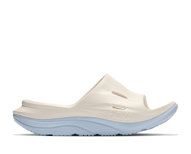Unisex Ora Recovery Slide 3 - Alabaster/Ambient Blue