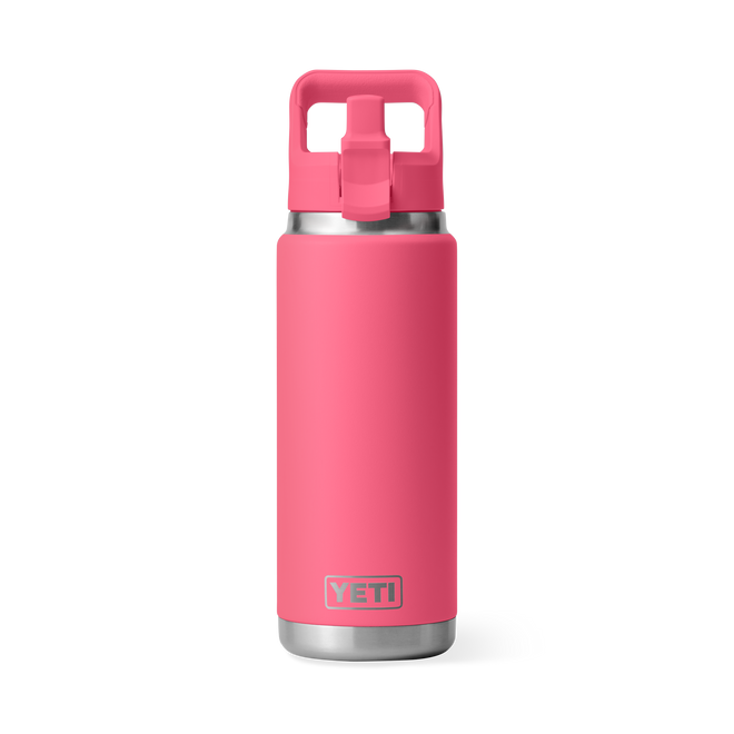 Rambler 26oz Water Bottle with Straw Cap - Tropical Pink