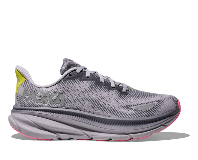 Women's Clifton 9 GTX - Grey Skies/Foggy Grey
