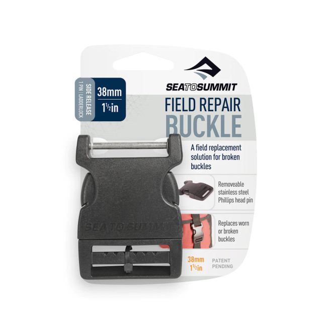 Side Release Field Repair Buckle with Removable Pin - Ladderlock (38mm |1.5in)