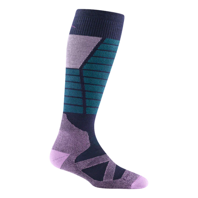 Women's Function X Over-The-Calf Midweight With Cushion Ski Socks - Eclipse