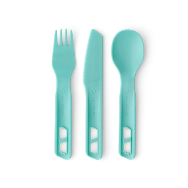 Passage Cutlery Set 3 Piece - Aqua Sea Blue