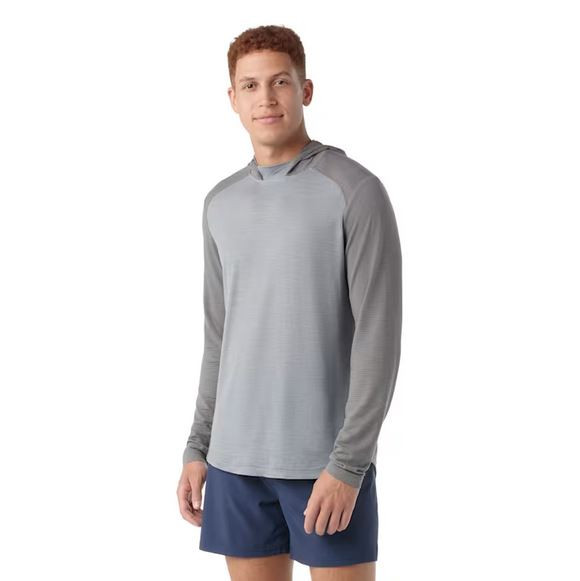 Men's Active Mesh Hoodie - Light Gray Heather