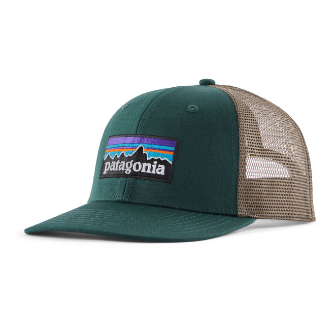 P6 Logo Trucker Hat - Cascade Green