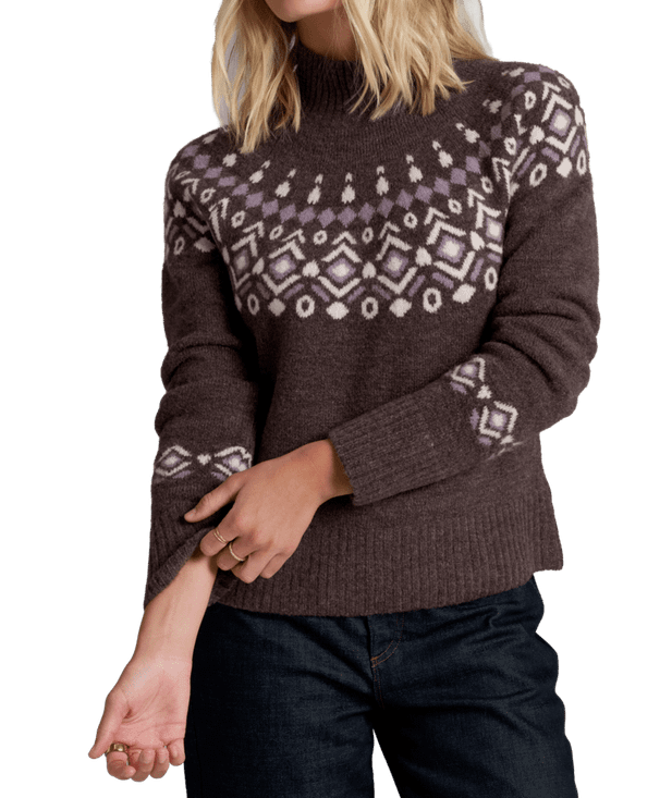 Women's Alpina Sweater - Mulberry