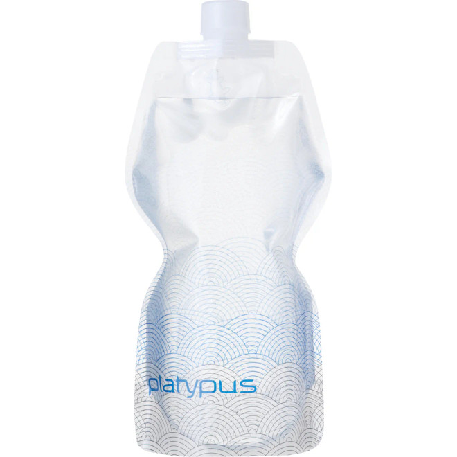 Soft Bottle 1L with Closure Cap - Waves