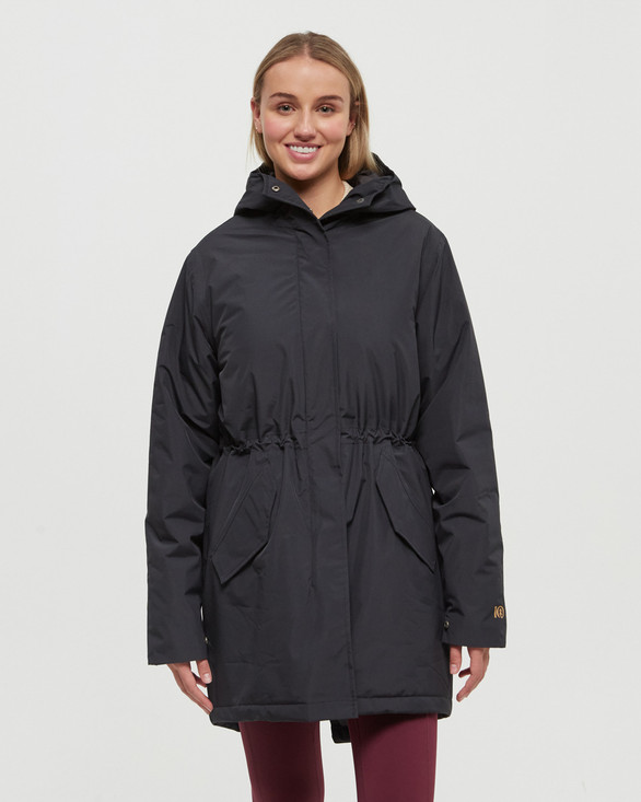 Women's Nimbus Insulated Rain Jacket - Meteorite Black 