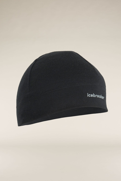 Unisex Merino 200 Oasis Beanie - Black Unisex Merino 200 Oasis Beanie - Black
