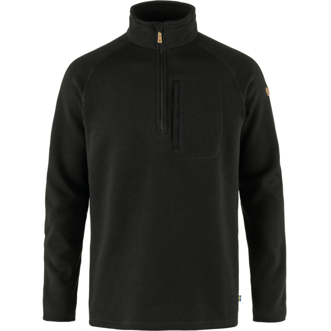 Men's Ovik Fleece Half-Zip - Black Men's Ovik Fleece Half-Zip - Black
