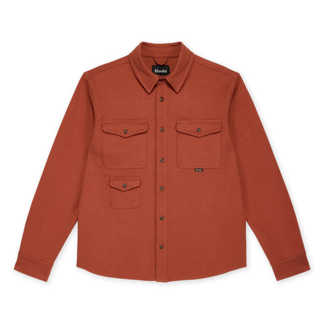 Men's Adventure Flannel Shirt - Baked Clay