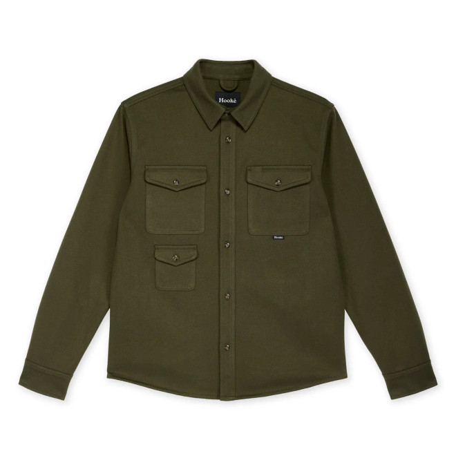 Men's Adventure Flannel Shirt - Dark Olive