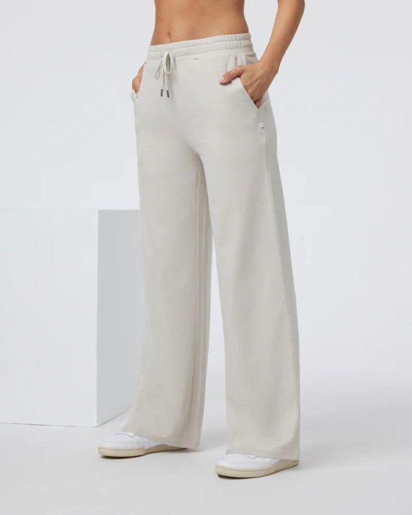 Women's Halo Essential Wideleg - Ecru Heather Women's Halo Essential Wideleg - Ecru Heather