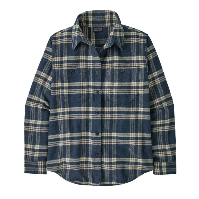 W's Fjord Flannel Shirt - Old Spruce Sunken Blue W's Fjord Flannel Shirt - Old Spruce Sunken Blue