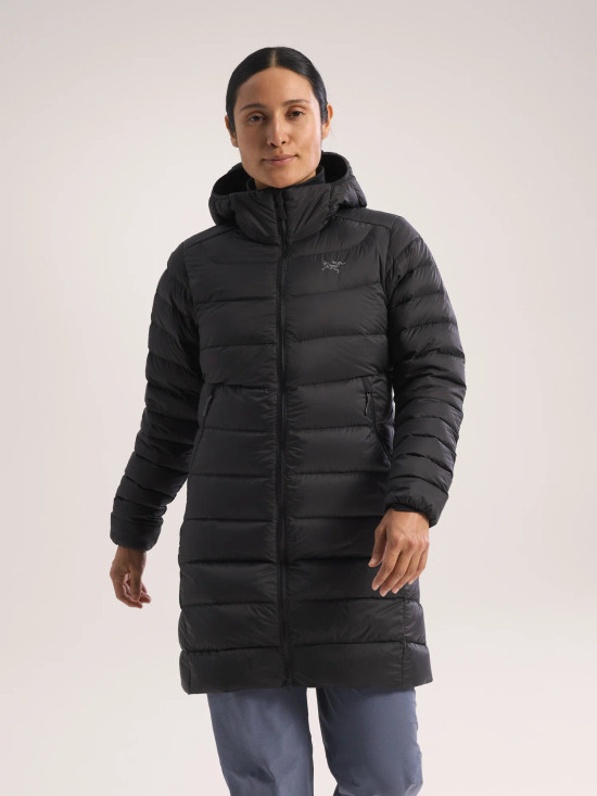 Women's Cerium Mid Coat - Black Women's Cerium Mid Coat - Black