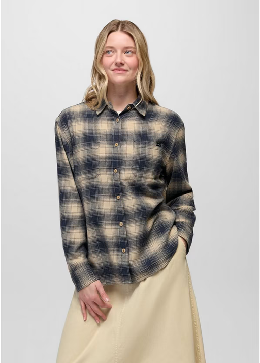 Women's Cabin Core Flannel - Stone