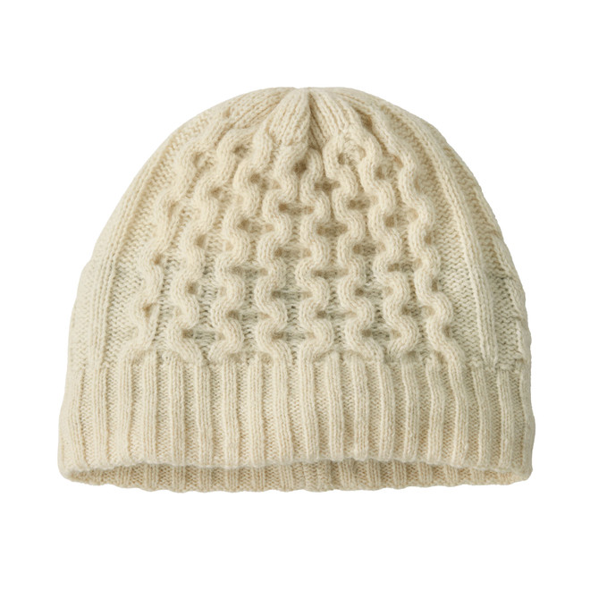 Coastal Cable Beanie - Birch White