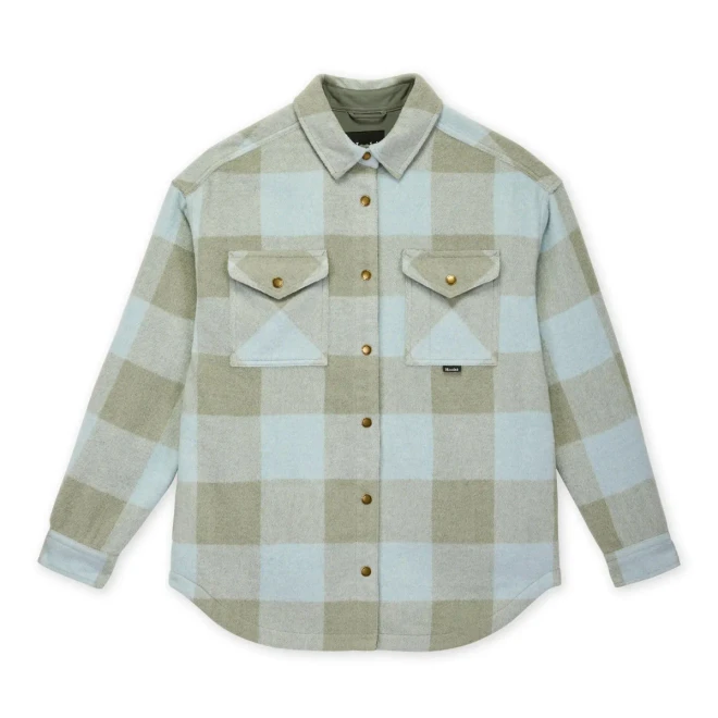 Women's Canadian Oversized Shirt - Slate/Mineral Grey