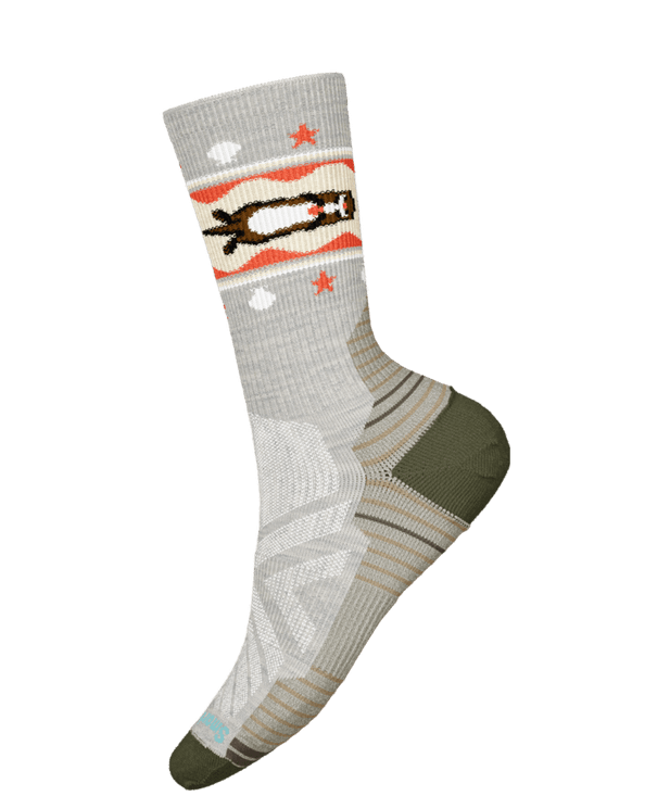 Women's Hike Light Cushion Otter Float Crew Socks - Ash