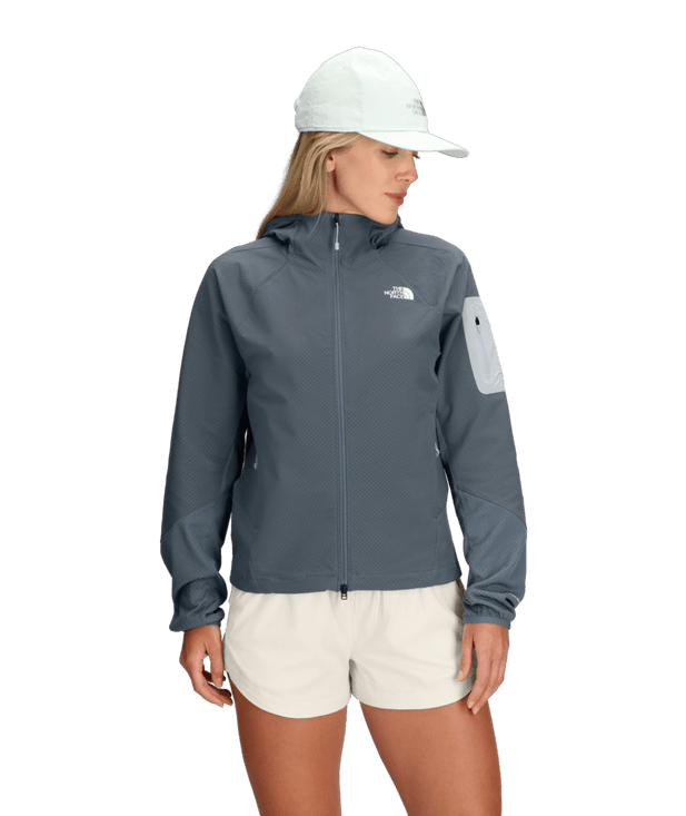 W's Tek Approach FUTUREFLEECE™ Hooded Jacket - Granite Grey