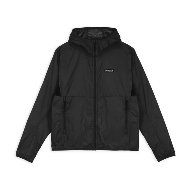 Women's Dome Windbreaker Jacket - Black - Front