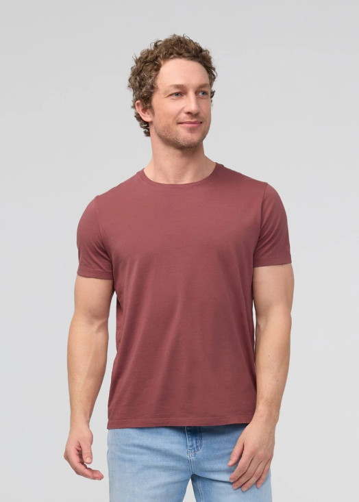 Men's PurePima Tee - Red Clay