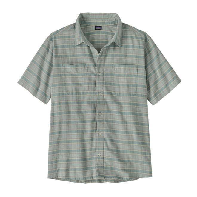 Men's Back Step Shirt - Stroll: Blue Sage
