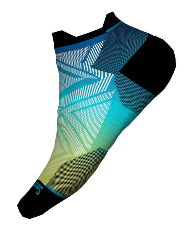 Women's Run Zero Cushion Low Ankle Ombre Print - Capri