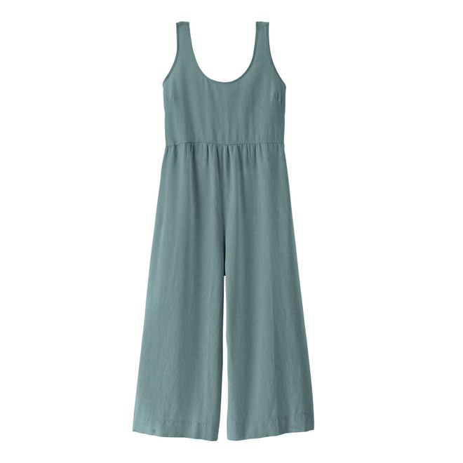 Women's Garden Island- Jumpsuit - Whole Weave: Blue Sage