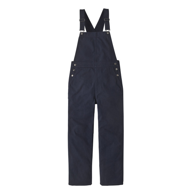 Women's Point Reyes Canvas Overalls - Sunken Blue