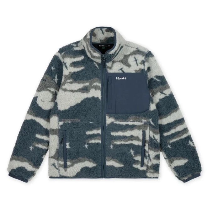 Women's Rabaska Pile Fleece Jacket - Steel Blue