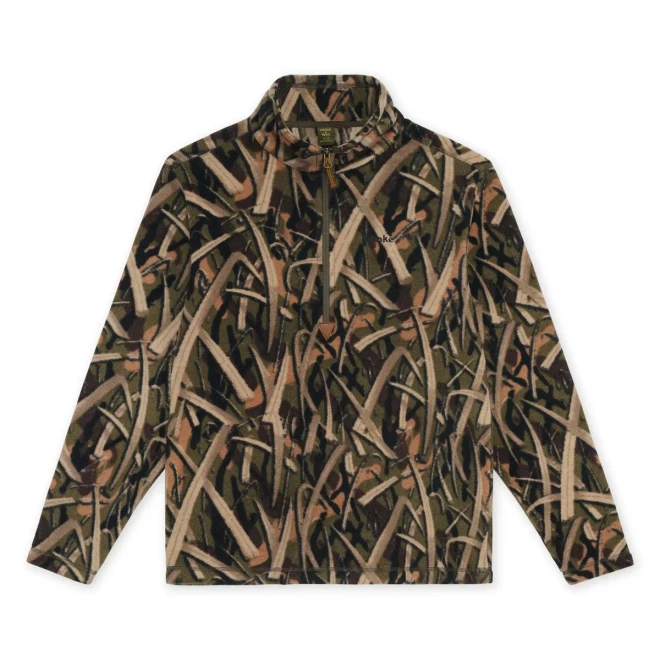 Men's WHC Marshland Pullover Polar Fleece - Marshland Camo