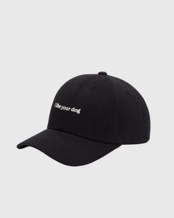 Slogan Peak Hat - I Like Your Dog 