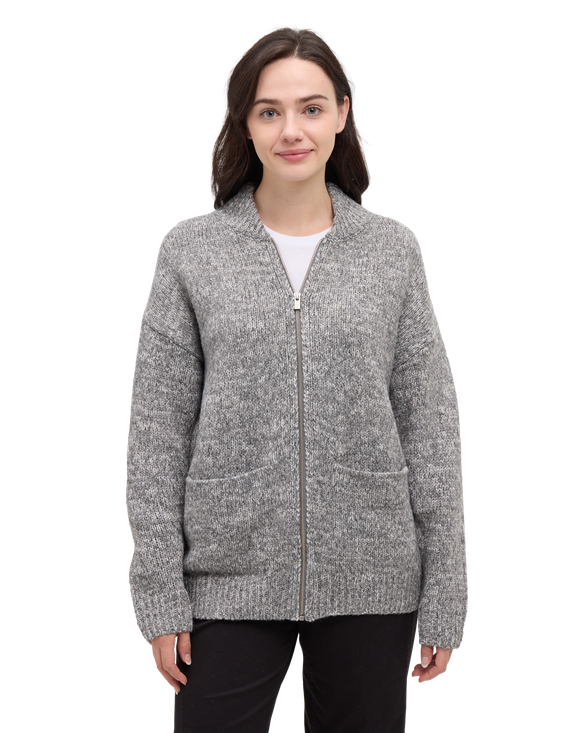 Women's Garibaldi Cardigan - Grey Blend