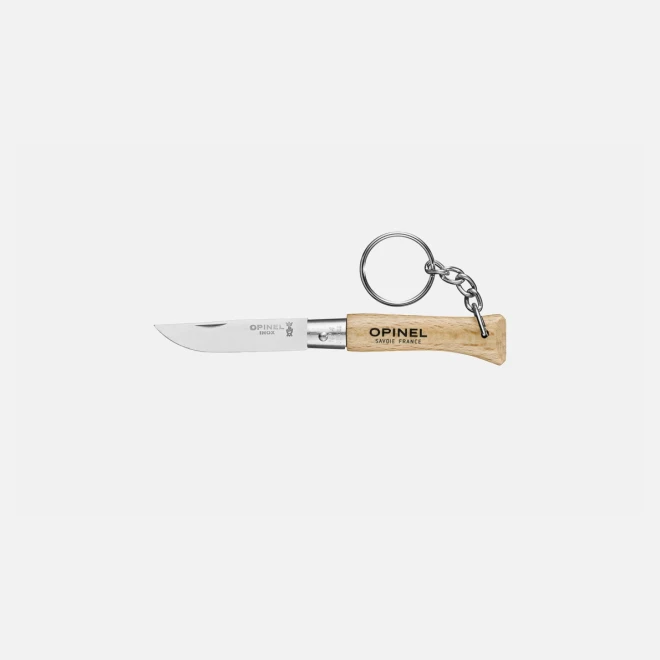 No. 4 Stainless Steel Folding Knife - Natural