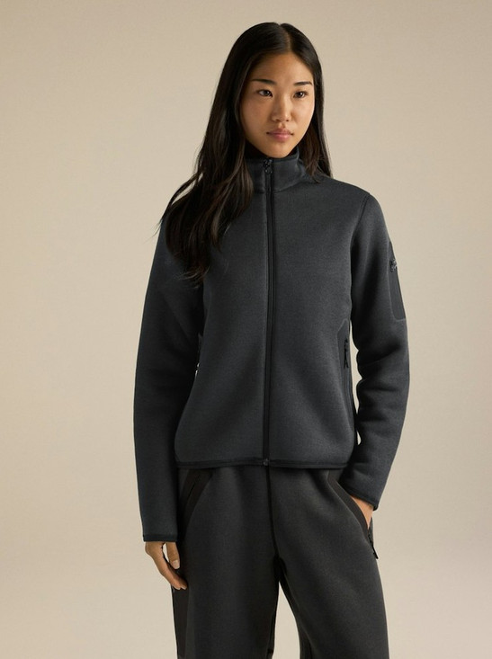 W's Covert Cardigan - Black Heather