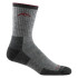 Men's Hiker Micro Crew Midweight Hiking Sock - Charcoal