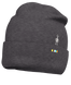 Thermal Merino Reversible Cuffed Beanie - Charcoal