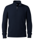 Men's Sparwood Half Zip Sweater - Deep Navy Heather