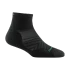 Women's Run Quarter Ultra-Lightweight Running Sock - Black
