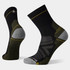 Men's Hike Light Cushion Mid Crew Socks - Black