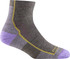 Women's Hiker Quarter Midweight Hiking Sock - Taupe