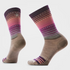 Everyday Stitch Stripe Crew - Purple Fossil