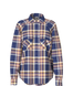 Women's Set Up Camp Flannel - Cave Blue Medium Bold Shadow Plaid