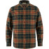 Men's Övik Twill Shirt - Autumn Leaf-Dark Navy 